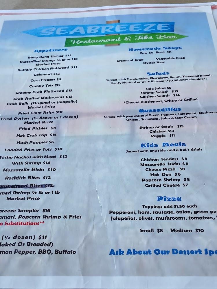 Seabreeze Restaurant & Tiki Bar